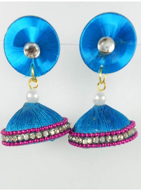 Silk Thread Earrings